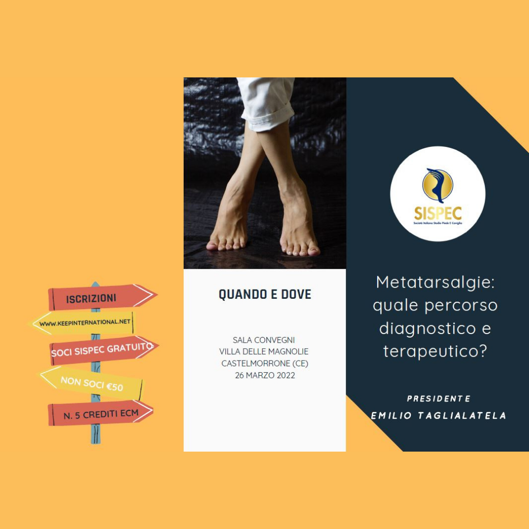 Metatarsalgie: quale percorso diagnostico e terapeutico?