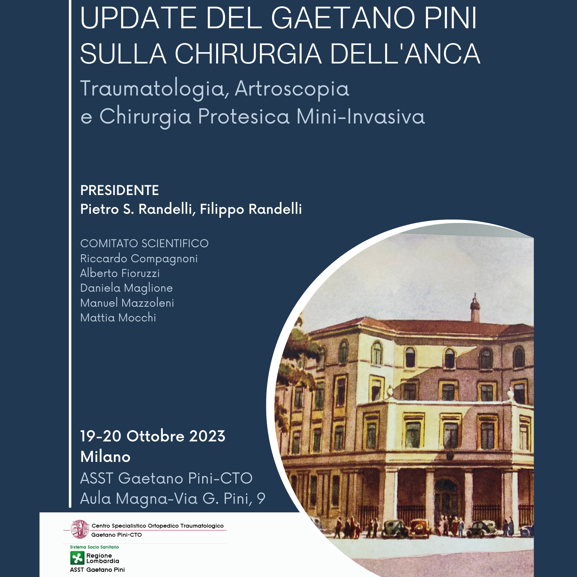 UPDATE DEL GAETANO PINI SULLA CHIRURGIA DELL'ANCA. TRAUMATOLOGIA, ARTROSCOPIA E CHIRURGIA PROTESICA MINI-INVASIVA