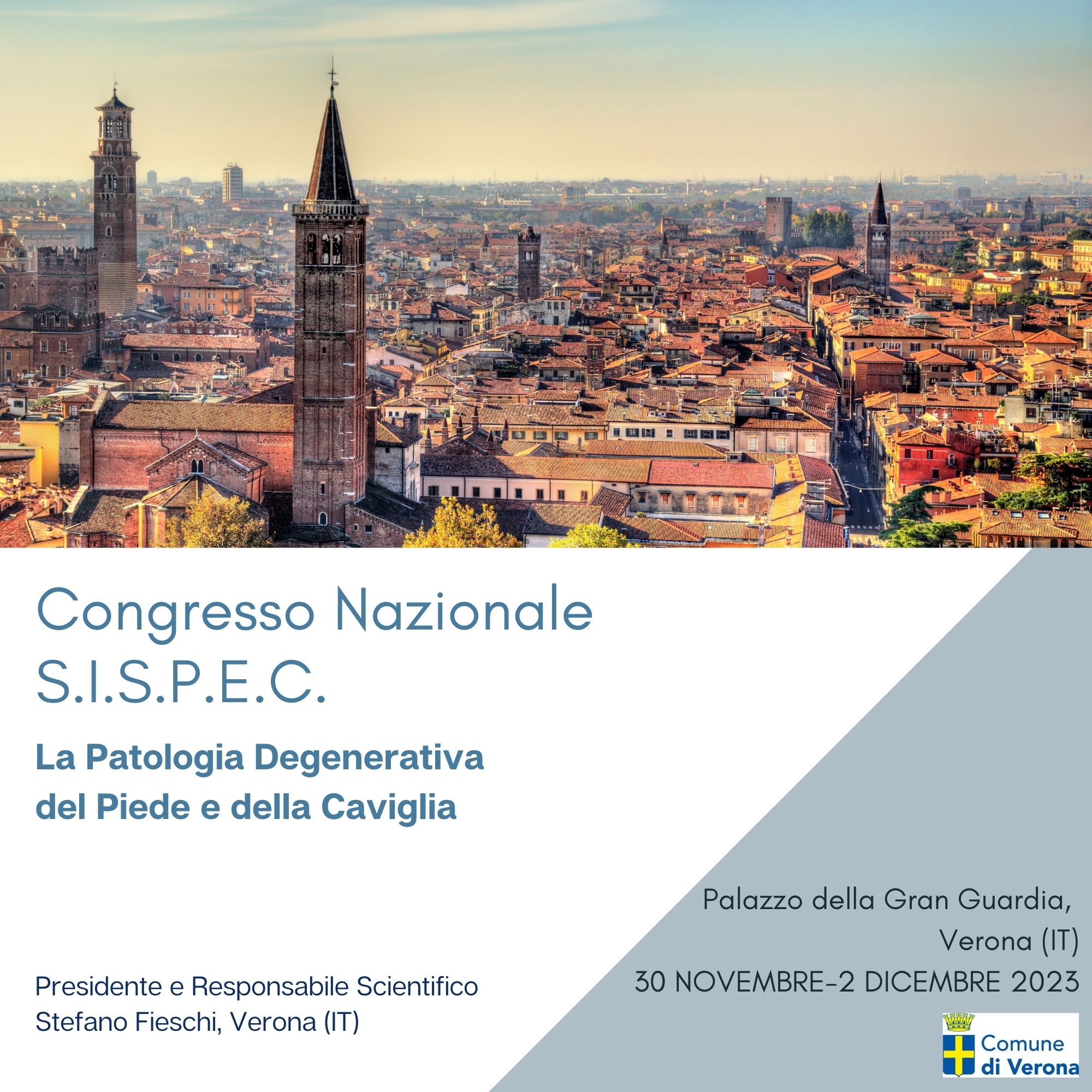 CONGRESSO NAZIONALE S.I.S.P.E.C. LA PATOLOGIA DEGENERATIVA DEL PIEDE EDELLA CAVIGLIA