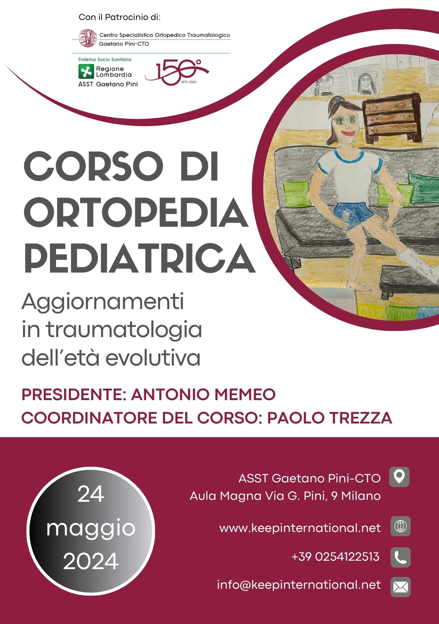 CORSO DI ORTOPEDIA PEDIATRICA Aggiornamenti in traumatologia dell’età evolutiva